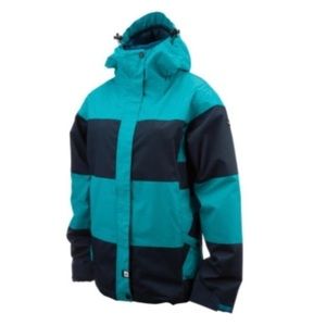 Ride Snowboards Northgate Insulated Jacket Electric Teal Dark Peacock SMALL